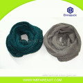 Top quality soft warm acrylic cheap knitted winter shawl